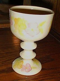 Franciscan garden Party ceramic goblet