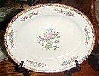 J&G Meakin Hanley England Chatsworth deep oval bowl/platter 10"