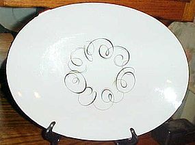 Style House China Rhythm 14" oval serving platter