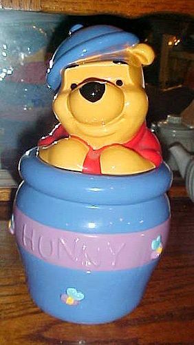 Winnie the Pooh in the Hunny pot cookie jar