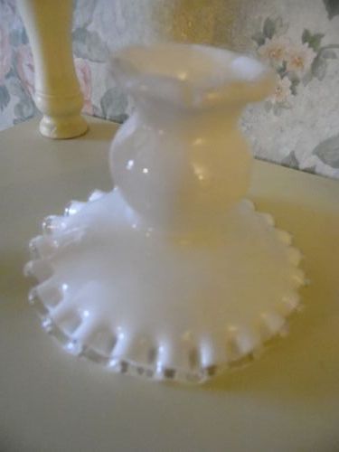 Fenton Silvercrest candle holder