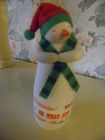 Hallmark 2014 Merry Wishes Snowman Limited Ornament -