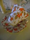 Royal Grafton Ashley Orange bone china cup and saucer England