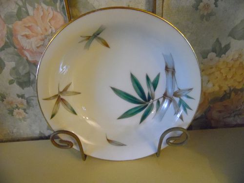 Noritake Canton  #5027 Bamboo 7.5 coupe cereal bowl