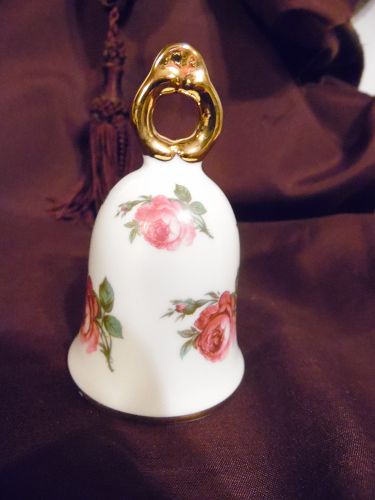 Royal PK Porcelain bell W. Germany The Royal Rose