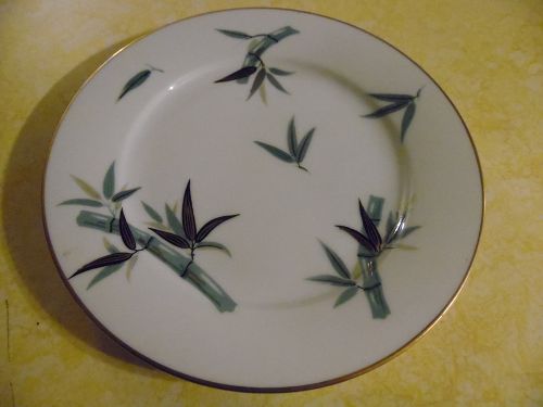 Noritake pattern # 5490 bamboo 7.5" salad plate