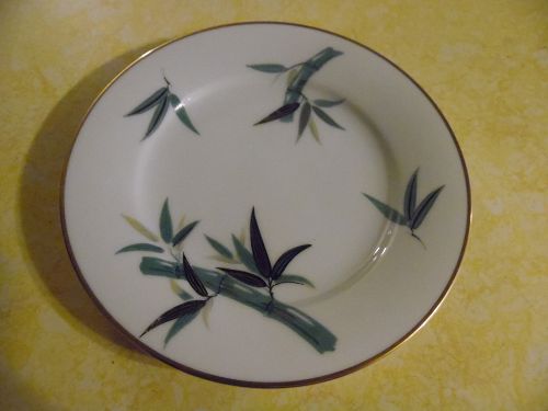 Noritake Japan #5490 bamboo bread and butter plate