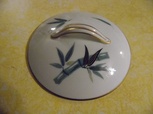 Noritake pattern #5490 bamboo lid for sugar bowl