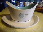 Taylor Smith & Taylor Ever Yours Boutonniere Gravy boat & underplate
