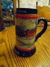 Budweiser ANHEUSER-BUSH 1990 Holiday Ceramic Beer Mug