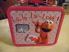 Elmo's world mini metal lunch box 2005 la la la love