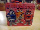 Be our Valentine M&Ms mini metal lunch box candy tin