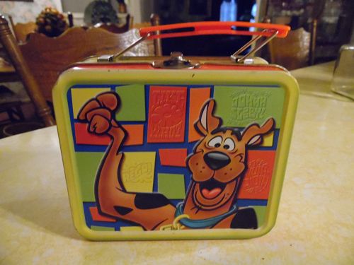 Scooby Doo mini tin lunch box Scooby says