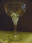 Vintage Tiffin-Franciscan Forever Yours cut crystal tall champagne
