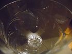 Tiffin-Franciscan Forever Yours  cut crystal  5 3/4 wine glass #17507