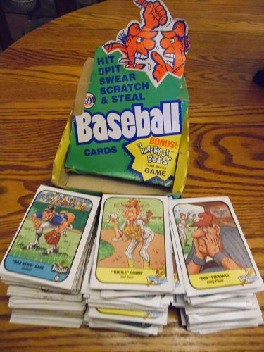 1991 Fun Stuff box of baseball cards