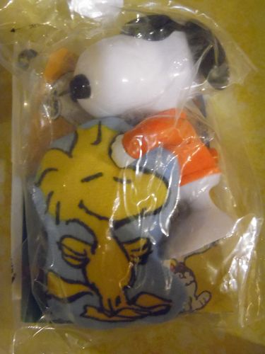 Snoopy Joe Cool with Woodstock pillow Burger King Toy in unopened pkg