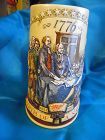 Miller Birth of a nation Stein #2, Signing Declaration of Independence