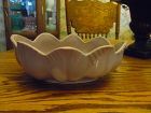 Camark Pottery lavender tulip style console bowl RARE