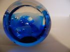 Leaping dolphins Glass ball control bubble paperweight
