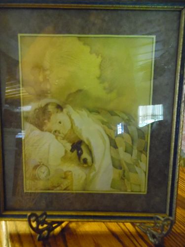 Vintage Frances Tipton Hunter original framed print