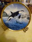 Orca plate From the Whale Conservation plate collection by Lenox
