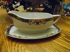 Edelstein Bavaria pattern 1355 gravy boat with underplate