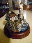 Thomas Kinkade Beacons of hope lighted lighthouse figurine boxed coa