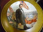 Knowles The Gettysburg Address Lincoln Man Of America Series plate