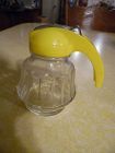 Federal Housewares vintage yellow syrup molasses dispenser