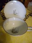 Vintage Noritake candice pattern cup and saucer #5509