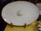 Vintage Noritake Candice dinner plate #5509 oval platter 14"