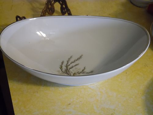 Vintage Noritake Candace oval serving bowl