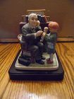 Goebel Norman Rockwell figure Post Cover Mar 9,1929 "Doctor and Doll