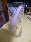 Vintage fiesta pastel diagonal multi stripes tumbler