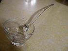 Mid Century Riekes Crisa Moderno Punch ladle hand blown