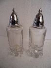 Imperial Candlewick salt and pepper shakers chrome tops