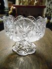 Imperlux Crystal Germany sherbert candy dish pattern IPX5