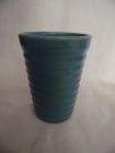 Vintage Bauer  rings 12 ounce  green tumbler 4.5"