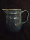 Mid-century Oxford stoneware cobalt blue pitcher