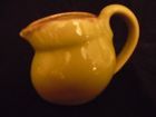 Winfield Pasadena creamer pitcher chartreuse with drip edge