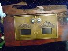 Vintage brass post office box 1026 Double Eagles