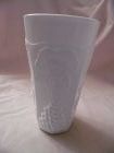 Indiana Colony Harvest grapes Milk Glass Tumblers Tall 10 ounce