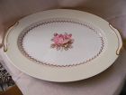 Noritake Nippon Toki Kaisha 16 1/4 oval platter pink rose pattern N212