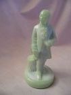 Boyd Art Glass Seafoam Green Slag Colonial Man Figurine