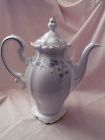 Stunning Johann Haviland Blue Garland coffee pot