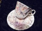 Vintage Royal Patrician cup and saucer set Staffordshire England ROSES