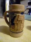 Small  3.75 vintage pottery beer stein Marked R