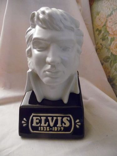 McCormic Elvis Presley Bust decanter