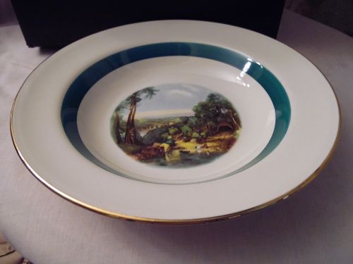 Homer Laughlin Amsterdam rimmed soup bowl